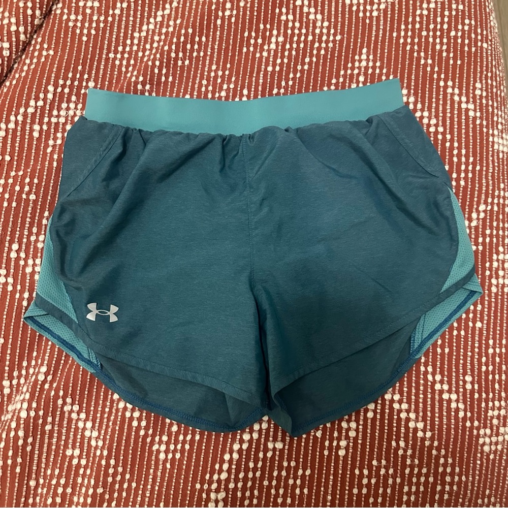Under Armour Blue Athletic Shorts Lightweight Performance